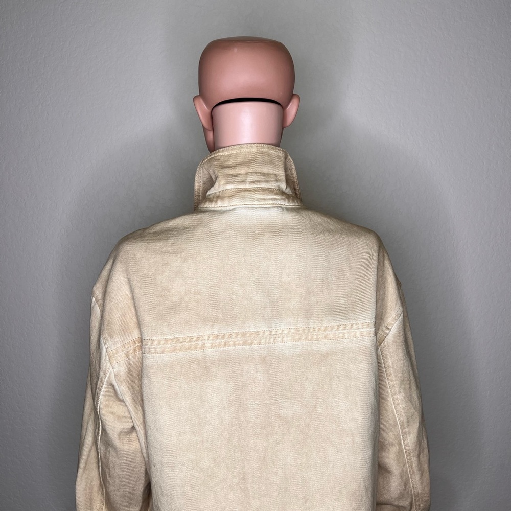 Pull&Bear Beige Jean Jacket - image 5